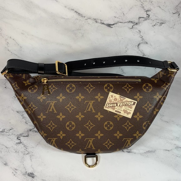 ββ Louis Vuitton World Tour bumbag Monogram waist crossbody My LV leather bag - Picture 2 of 16